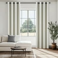 thumbnail image 5 of Top Finel Grommet Top Blackout Curtains, Birch, 52" x 96", 2 Panels, 5 of 16