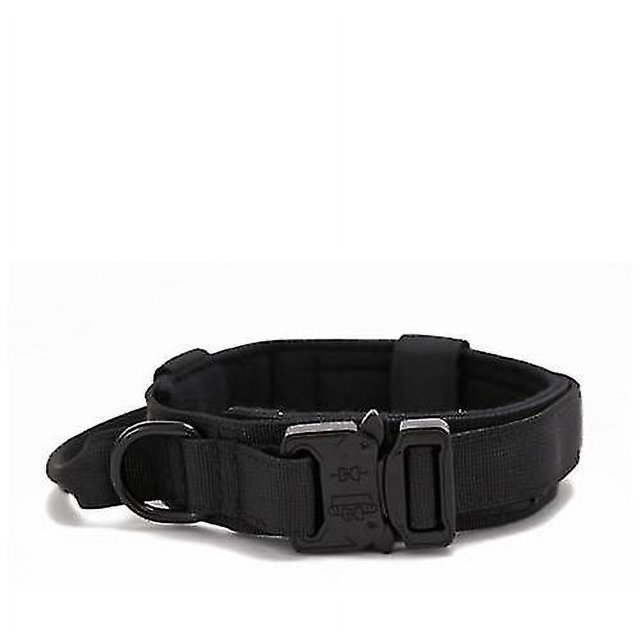 XL Collar de perro táctico Universal de nailon militar resistente para entrenamiento de perros