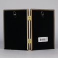 thumbnail image 2 of AmPm Antique Pewter 5x7 Hinged Double Picture Frame, Bead Border Design, 2 of 2