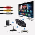 thumbnail image 4 of Caja Selectora De Interruptores Rca Con 3 Entradas Y 1 Salida De Audio Y Video 3 A 1 Rca Cable Av Compuesto Para Stb Tv Reproductor De Dvd Vogacara EL012724-00, 4 of 6