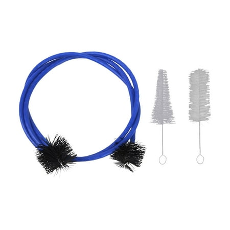

Wind Instrument Cleaning Kit - 3pcs Durable Soft Trombone Cleaning Snake - Rust-proof Compact Trumpet Mouthpiece Brush - Make Your Trumpet Play and Sound Better by Keeping It Clean