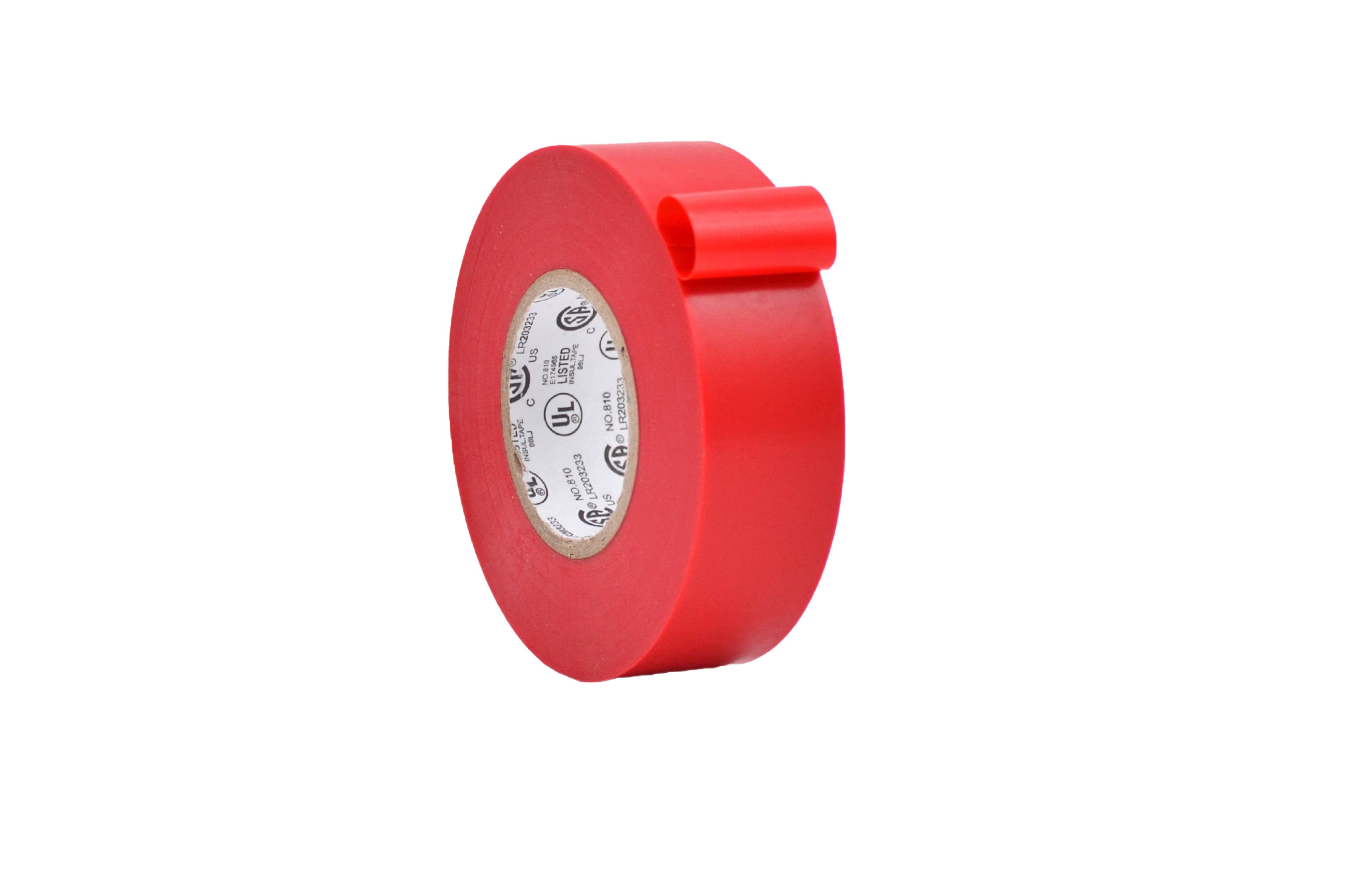 WOD Tape Red Electrical Tape General Purpose 1 inch x 66 Feet High