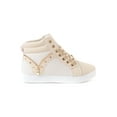 thumbnail image 2 of Soho Shoes Women's High Top Lace Up  Sneaker with "V" Zipper, 2 of 3