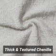 thumbnail image 4 of COOKCOK Chenille Throw Pillow Covers 18x18 Inch Set of 2, Thick Textured Farmhouse Decorative Pillow Cases for Couch Sofa Bed Living Room, Light Grey, 4 of 8