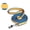 Orange,Blue, variant on Waterproof PVC Dog Leash, 32FT/10M Long Training Lead with 360° Swivel Hook & Padded Handle,Orange & Blue