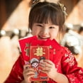 thumbnail image 4 of FRCOLOR 6pcs Wedding Red Envelopes Chinese Style Money Envelopes Elegant Paper Red Envelopes for Weddings and Celebratory Occasions, 4 of 8