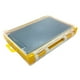 thumbnail image 1 of Caja transparente de doble cara, portátil, con tapa transparente, ligera y con múltiples compartimentos. Amarillo Grande, 1 of 8