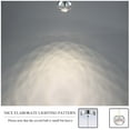thumbnail image 2 of JoollySun Mini Globe Pendant Light LED Single Crystal Ceiling Hanging Light in Polished Chrome, 2 of 9
