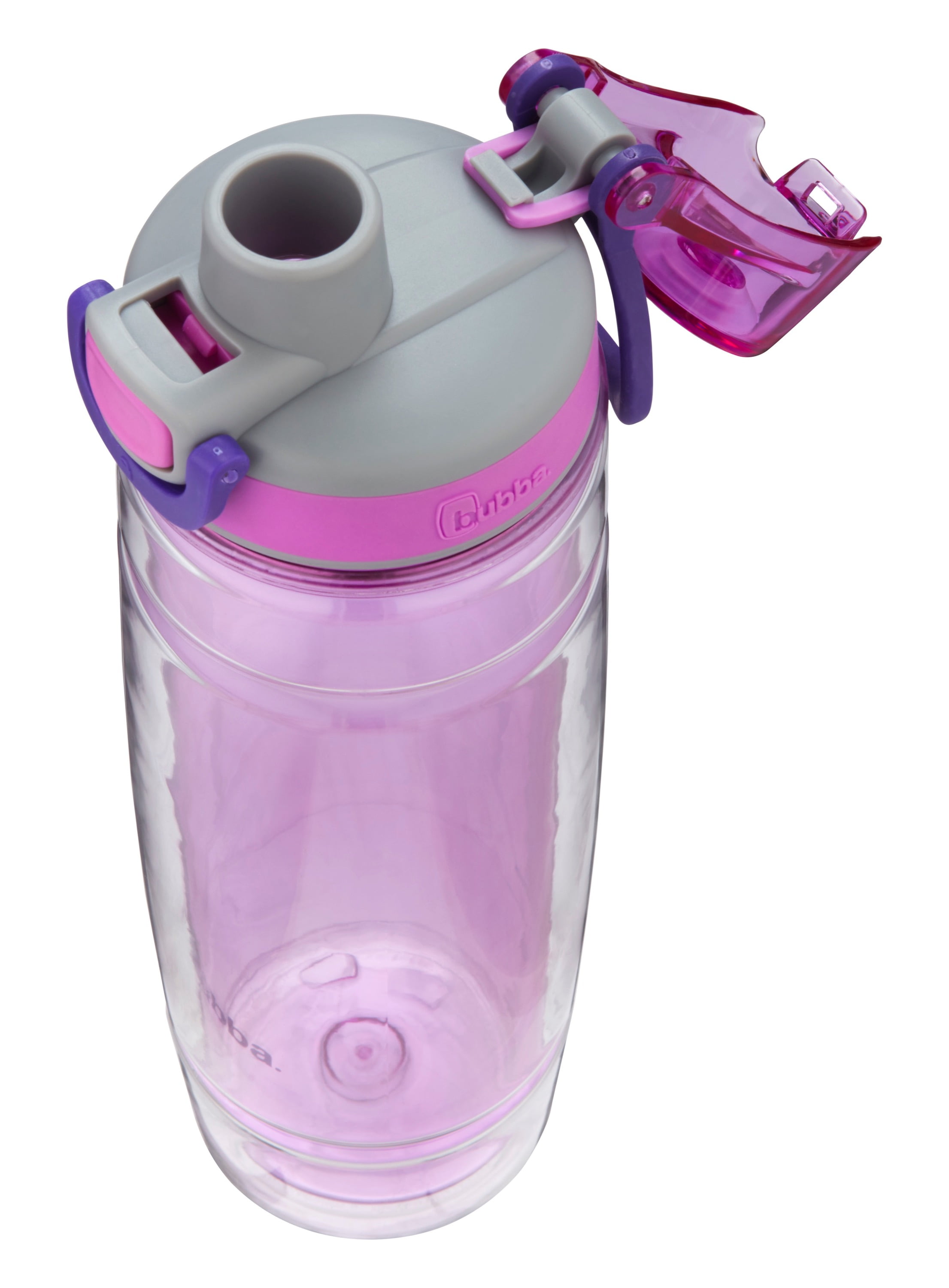 24oz Insulated Water Bottle with Flip-up Straw (Dark Purple)