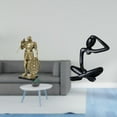thumbnail image 2 of Figura de escritorio de caballero, estatua, escultura minimalista decorativa, ideal para regalar, decoración del hogar, oficina o sala de estar., 2 of 8
