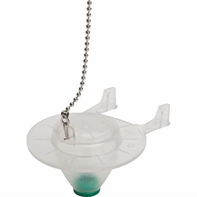 Home Repair Parts Time-Rated White Flapper With Green Baffle - Gerber Replacement