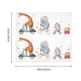 thumbnail image 3 of Pofeuu Animals in Transport Print Wall Tapestry Decoration Wall Hanging Tapestry 60 x 51 Inch, 3 of 6