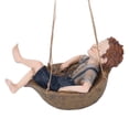 thumbnail image 4 of Statues Suspendues Extérieures, Matériau en Résine de Statue de Garçon Suspendu Imperméable pour la Maison, 4 of 8