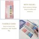 thumbnail image 3 of Sticky Tabs Page Markers Sticky Index Tabs,Transparent Sticky Notes, Writable Page Sticky Notes, 3 of 4
