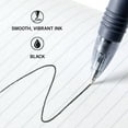 thumbnail image 4 of Z-Grip Retractable Ballpoint Pen, 1.0mm, Medium Tip, Black Ink, 18-Count, 4 of 6