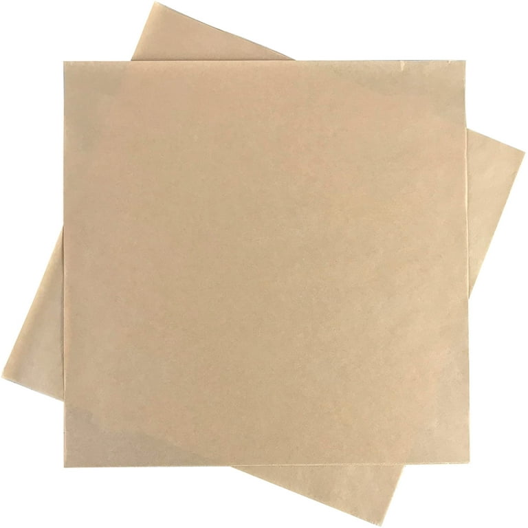 12 x 12 Deli Wrap 250 Sheets -Kraft Food Wrapping Parchment Paper Sheets  