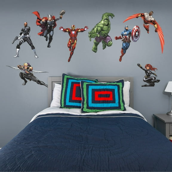 Fathead Marvel's Avengers Assemble: Collection - X-Large Officially Licensed Removable Wall Decals