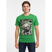 Star Wars Men’s Graphic Short Sleeve Tee, Yoda “Fear is the Path”, Sizes S–3XL