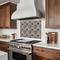 thumbnail image 5 of Mi Alma Floral Blue Red Yellow Tile Stickers - Removable Vinyl 4x4, 24 pcs, 5 of 14