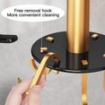 thumbnail image 3 of Ganchos de Pared Giratorios Yuxing Acero Inoxidable Oro Negro, 3 of 5
