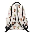 thumbnail image 2 of Bulopur Pink Highland Cow Kids Backpack for Girls, Western Cactus Print School Bag Lightweight/Breathable/Durable/Waterproof Multi-Pocket Book Bag for Kids 6-12 Back to School, 2 of 8
