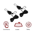 thumbnail image 4 of 1/8" 8-Feet Rope Ratchet YOYO Reflector Adjustable Rope Clip Hanger 150 Lbs, 4 of 8