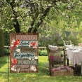 thumbnail image 3 of Sm:)e Northern Cardinal Always Loved Forever Wooden Garden Flag 12 x 18 Inch, Double-Sided Printing, Outdoor Welcome Decor for Yards, 3 of 8