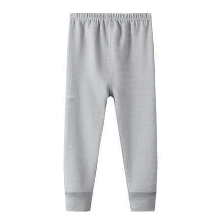 

HaiMao Unisex Baby Boy Girl Pants Clearance Soft Infants Bottoms Casual Babies Leggings Gray 15 Years