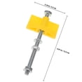 thumbnail image 2 of FUTUREORYY Tile Positioning Leveler 10Pcs Multi .91X2.16X1.18In for Tile Work, 2 of 7