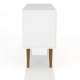 thumbnail image 6 of Liberty 42.52" Mid-Century - Modern TV Stand with 2 Shelves and 1 Door in White and Aqua Blue, 6 of 10