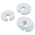 thumbnail image 4 of Protectores de dedos de seguridad para puerta en forma de C, suaves y reutilizables, 4 Uds., para puerta de cajón de armario, 4 of 4