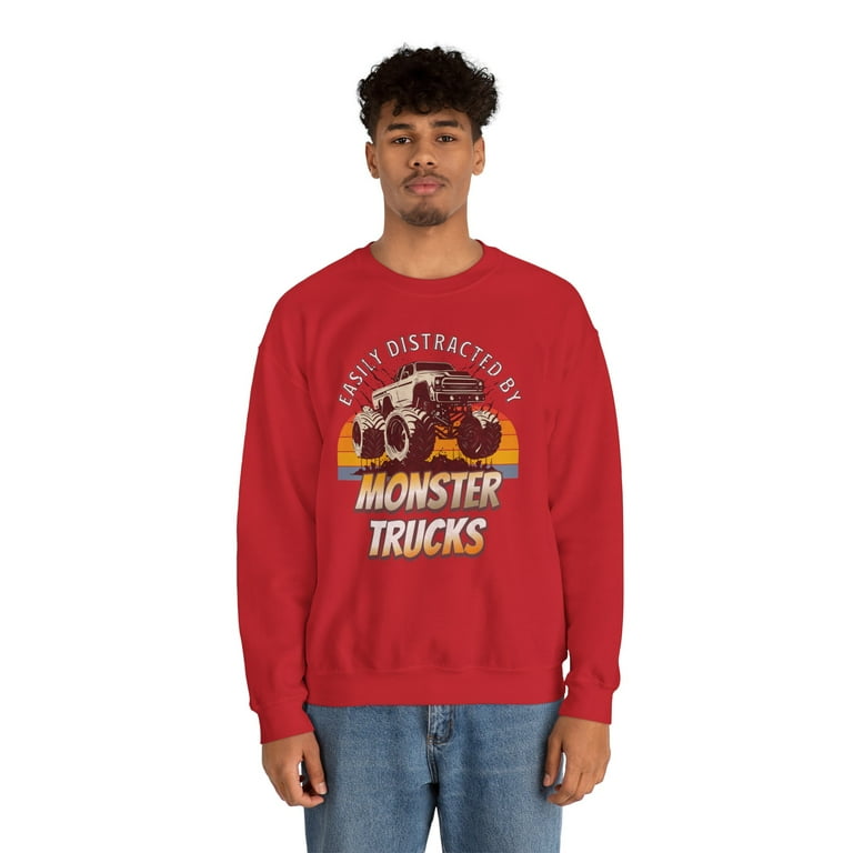 Monster truck sweatshirt sales