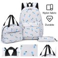 thumbnail image 3 of Mochila Conjunto Floral 3 Piezas Gran Capacidad para Y Niñas, 3 of 9