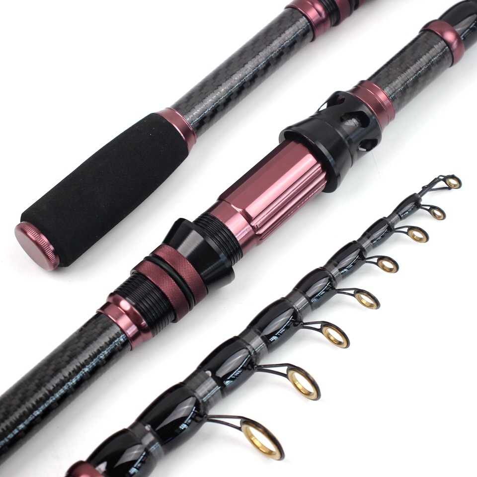 Telescopic Fishing Rod Spinning/casting Rod Fast Action High Sensitivity Travel