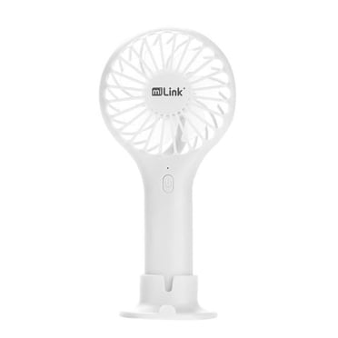 miLINK PMF-J273 Portable Mini Fan, White