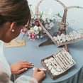thumbnail image 2 of relayinert Wooden Signature Heart shaped Guest Message Delivery Box Commemorative Day Blessing Love Card Box, 2 of 9