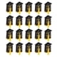 thumbnail image 1 of Graduation Box Decorations 20Pcs Treat Holder Crafted From Paper Perfect For Gatherings Elegant Packaging With Black Color, 1 of 4