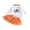 White, variant on RUINIXCW Baby Girl Halloween Outfit Printed Long Sleeve Romper Tulle Skirt Headband