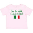 thumbnail image 3 of Inktastic So Cute Italian Boys or Girls Toddler T-Shirt, 3 of 5