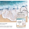 thumbnail image 3 of Yankee Candle Car Jar Ultimate Hanging Car Air Fresheners, Sun & Sand, 0.96 oz (Pack of 6), 3 of 4