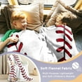 thumbnail image 6 of Baseball Blanket, Soft Fleece Throw Blankets for Kids, Unique Baseball Gifts Ideas for Boys and Girls 8-12 Baseball Decor For Couch Bedroom, 6 of 7