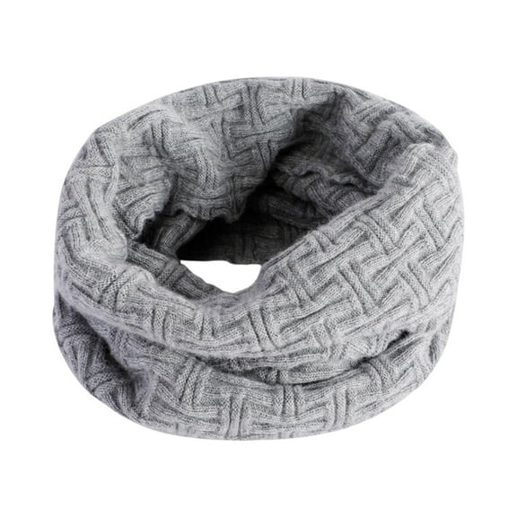 Winter Neck Gaiter Warmer for Men&Women, Cotton Windproof Breathable Face Cover Mask for Cycling, Hiking, Running, Festivals, All-Season Outdoor Activities Light Gray Free