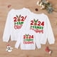 thumbnail image 1 of Conjunto de sudadera con capucha navideña informal con estampado de ciervos y Navidad para la familia de 2024, ropa navideña para el día de fiesta, 1 of 5