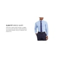 thumbnail image 4 of Camisa de vestir Kenneth Cole Unlisted Slim Fit Solid Hazy Blue, 4 of 4