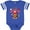 Football Blue and White, variant on Inktastic My First Canada Day Boys or Girls Baby Bodysuit
