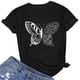 thumbnail image 3 of Blusa suelta de manga corta con cuello redondo y estampado a la moda para mujer Fridja zx1159, 3 of 5