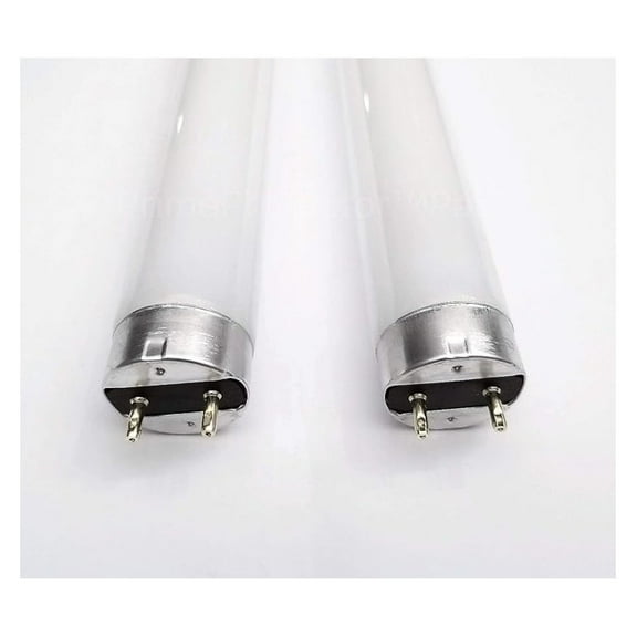 F25T8/841 Fluorescent Tube Lights (2 Pack) - 25W, 4100K Cool White, 4 Foot, T8 - Energy Efficient Lighting for Home, Office, Garage & Workshop