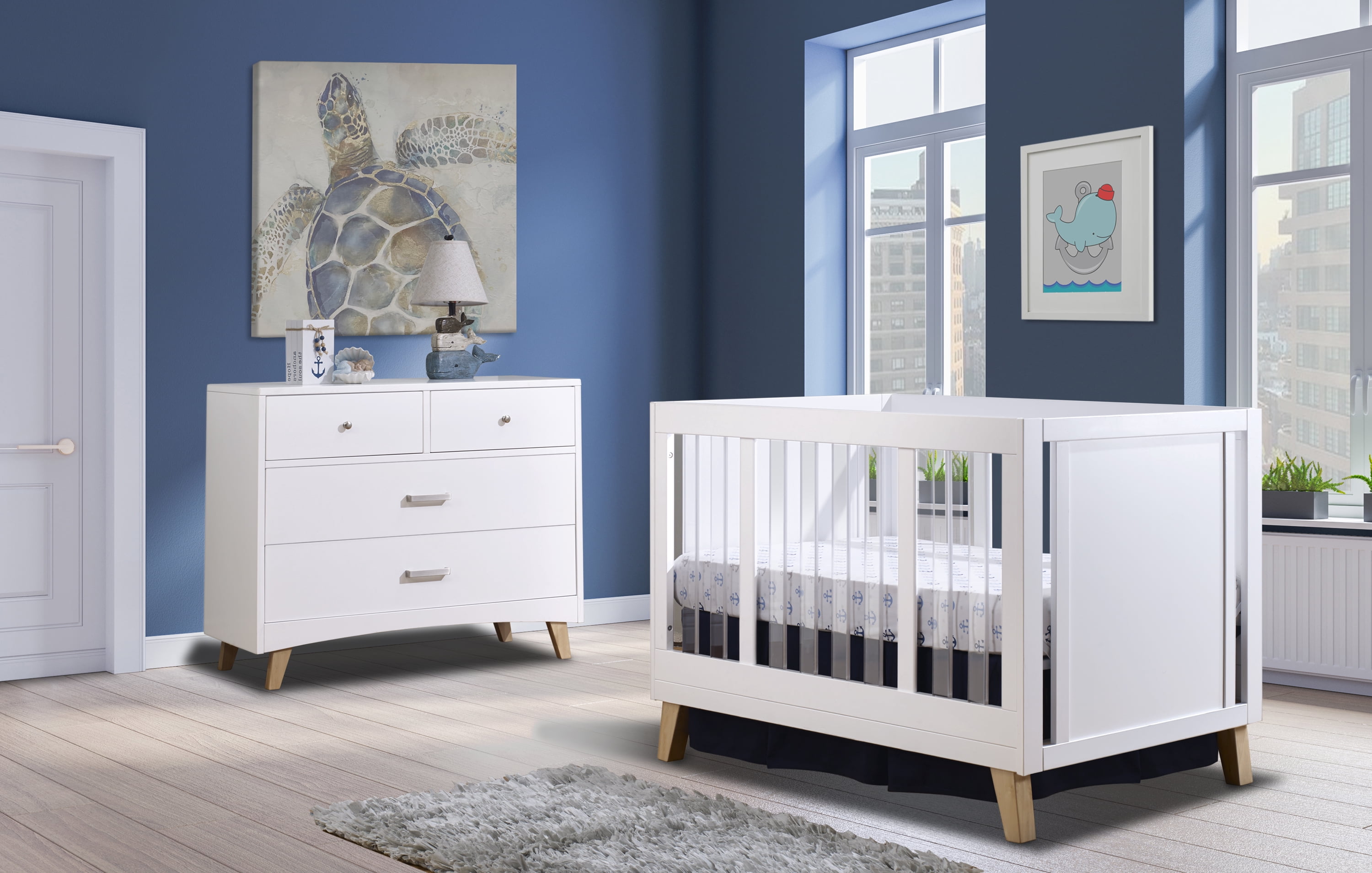 Sorelle Uptown Acrylic Crib