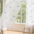 thumbnail image 3 of Cute Cars Pattern Curtains for Kid's Bedroom Room Darkening Kids Curtains for Living Room Rod Pocket Top Privacy Curtains for Bedroom 2 Panels (White,W79 x L102 inches), 3 of 6
