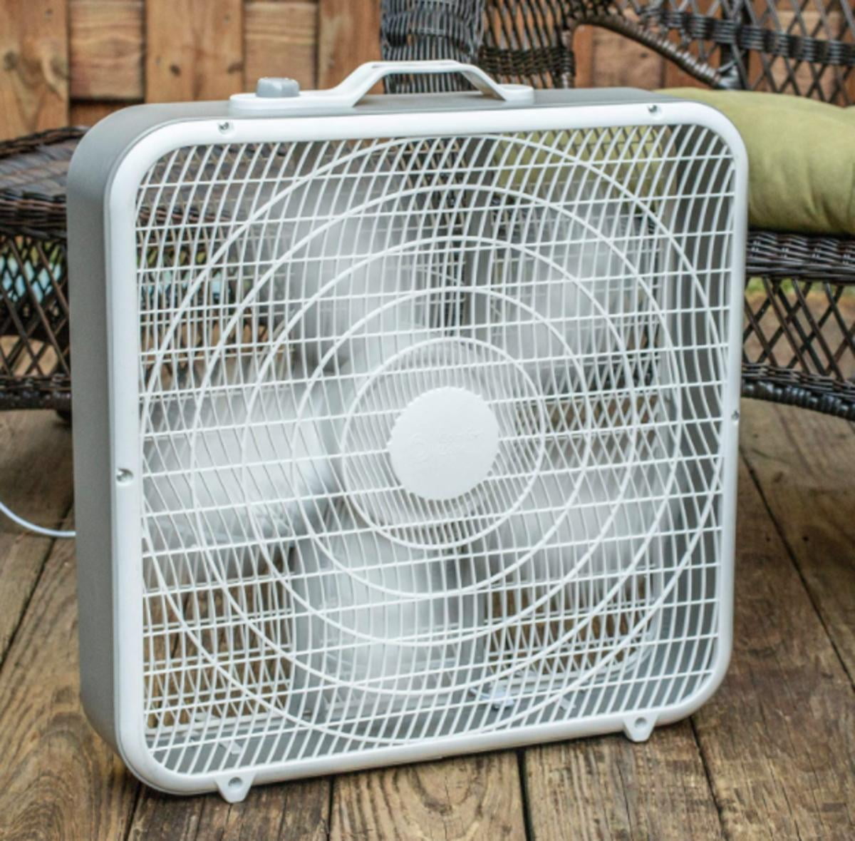 Comfort Zone 20 Inch Box Fan - Walmart.com